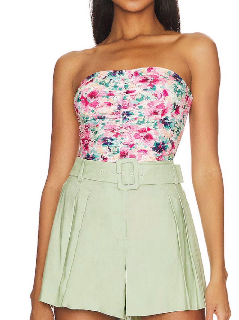 Lovers + Friends ERICA BODYSUIT Summer Floral Multi